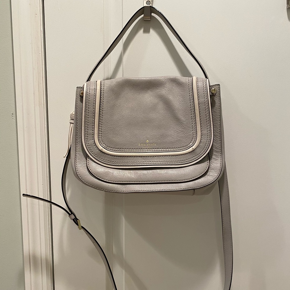 Kate Spade Gray Shoulder Bag